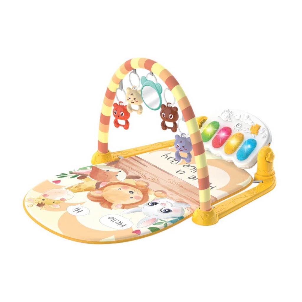Baby Activity Play Mat with Hanging Toys & Play Arch
